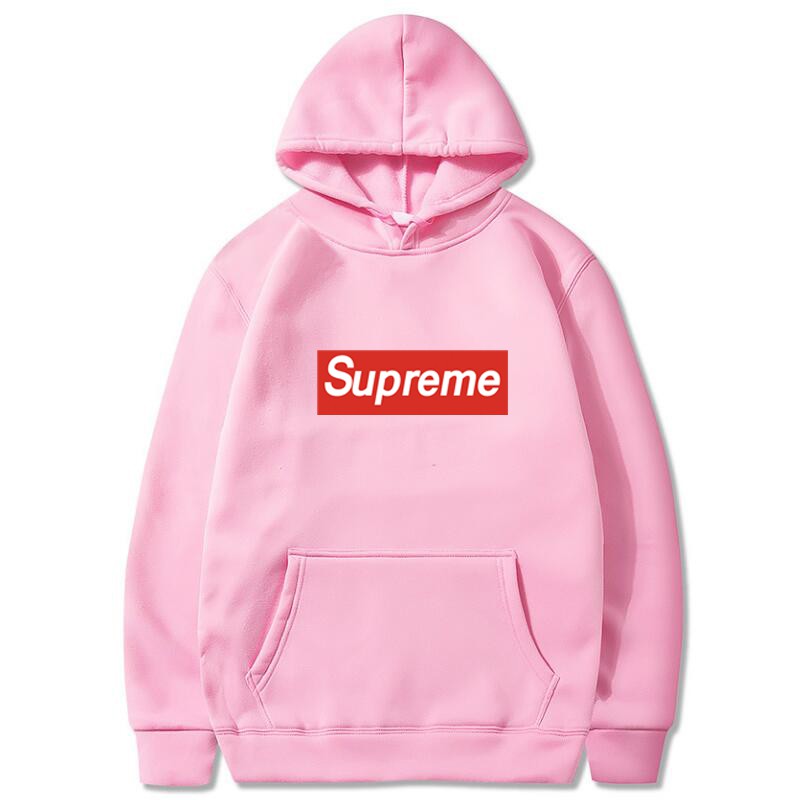 moletom supreme rosa original