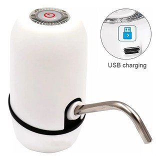 Bebedouro Bomba Elétrica Galão Água Recarregável Usb Garrafão 5 10 20 Litros Bateria Dura Muito Promoçao