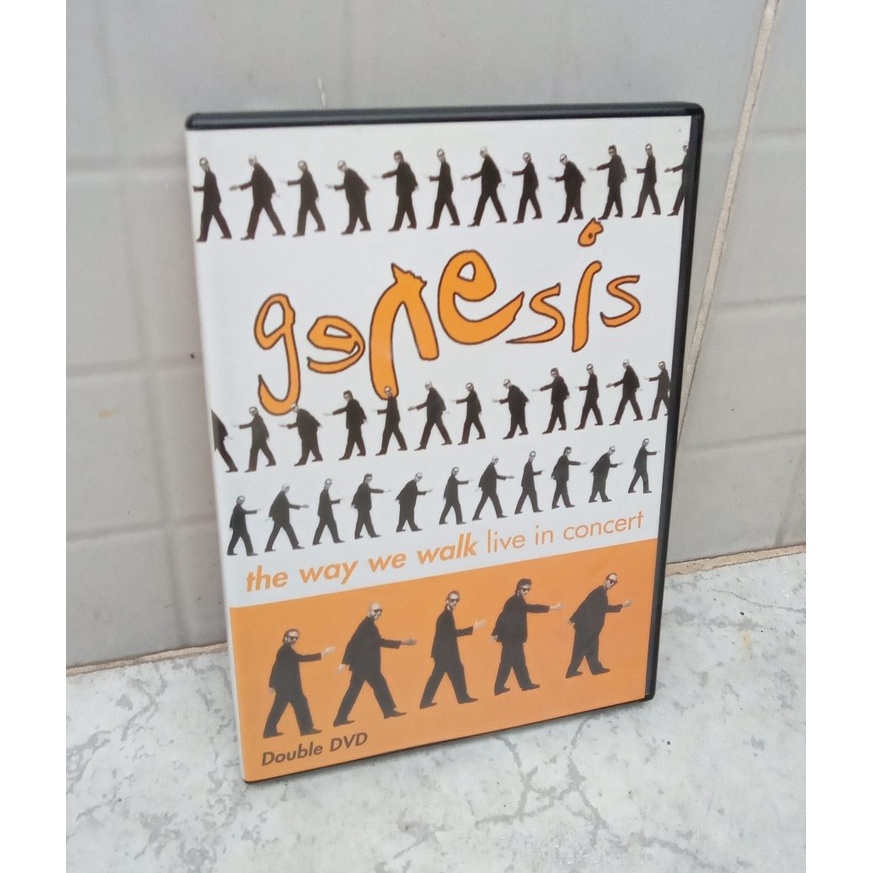 Genesis 2 DVDs (1 Duplo)  - The Way You Walk Live In Concert  - Live At Wembley + CD Live Ultra Rare Trax