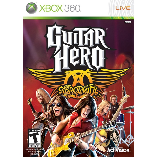 Guitar hero aerosmith P/ XBOX360 (LTU/LT/JTAG/RGH)