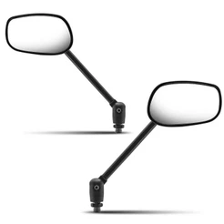 Espelho Retrovisor Pro Tork Mini Articulado Titan 2000 Yamaha (Par)