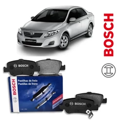 Pastilha Freio Traseira Toyota Corolla 2009 2010 2011 2012 2013 2014 Original Bosch