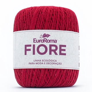 Linha Barbante Fiore N°2 8/4 Euroroma 85% Algodão Crochê / Tricô / Amigurumi / Bordado / Roupas / Cropped