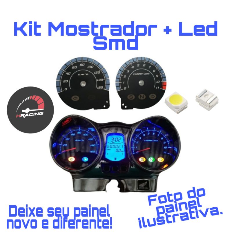 Kit Personalização Painel Honda Twister 250
