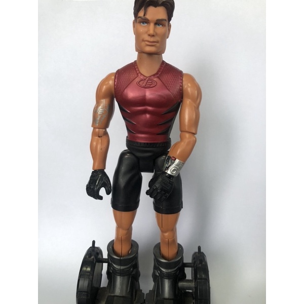 Boneco Max Steel antigo com rodas Shopee Brasil