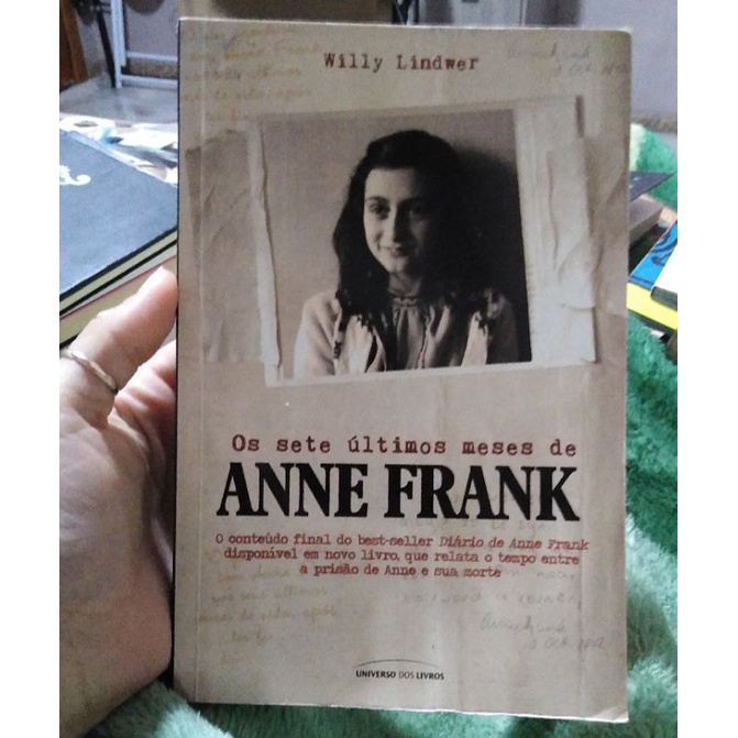 Anne Frank Willy Lindwer Shopee Brasil