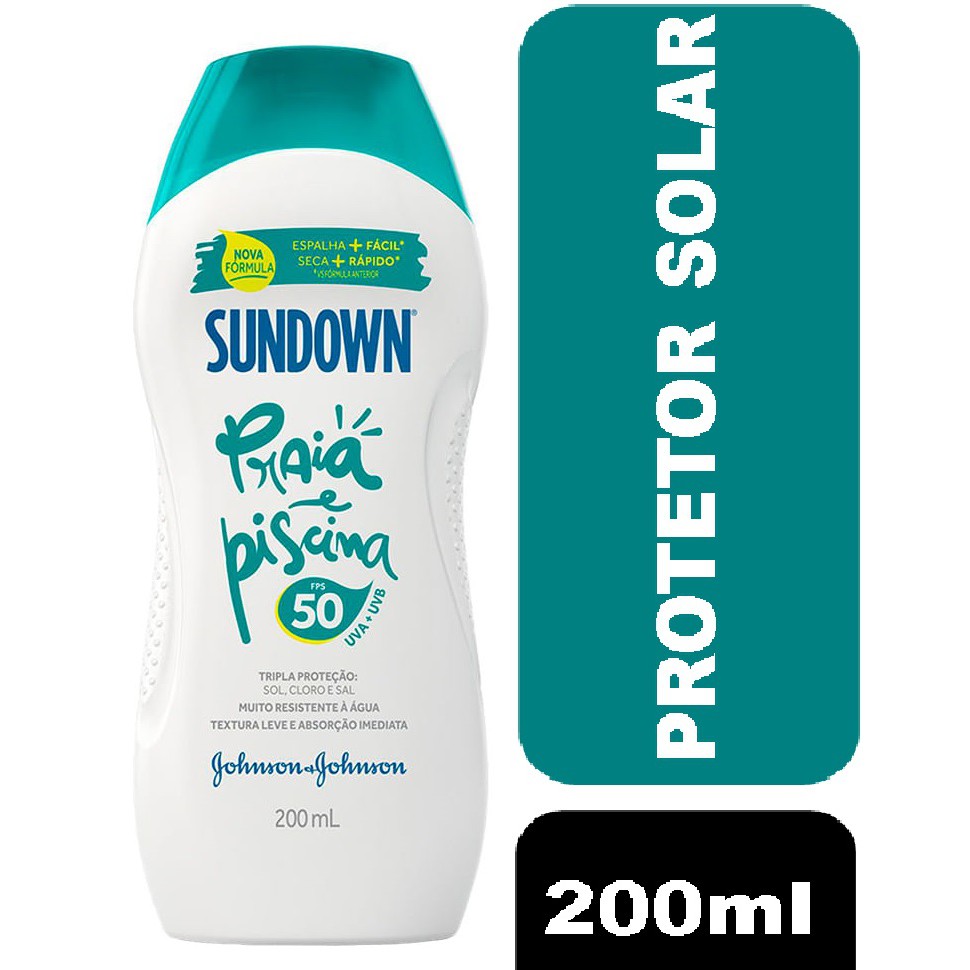 Protetor Solar Sundown Praia e Piscina FPS50 200ml