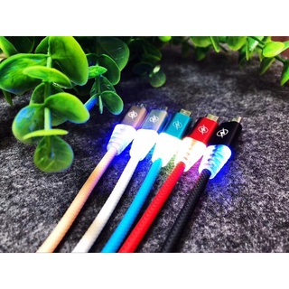 Cabo de dados micro USB V8 com Iluminação de LED 1m