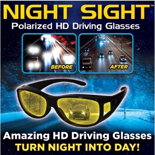 Óculos De Visão Noturna Para Carros Condução Unissex Polarizados Masculino em Oferta na Shopee