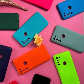 Capinha Para Motorola Moto G8 Power / Capa Case Silicone Aveludada Colorida Forrada (CF26)