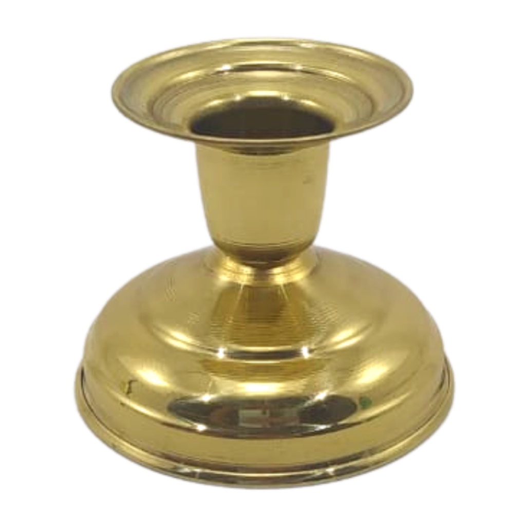 Castiçal Em Latão 5 cm ( PROMOÇÃO) em Oferta na Shopee