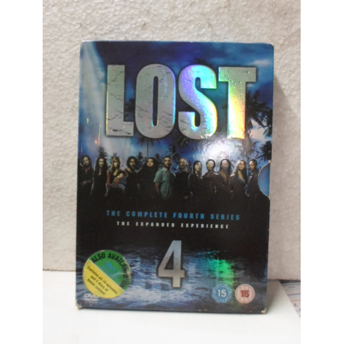 Dvd Lost - Quarta Temporada - Importado