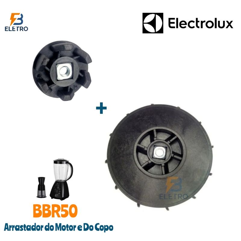 Arraste do Motor e Do Copo Original Liquidificador Electrolux BBR50
