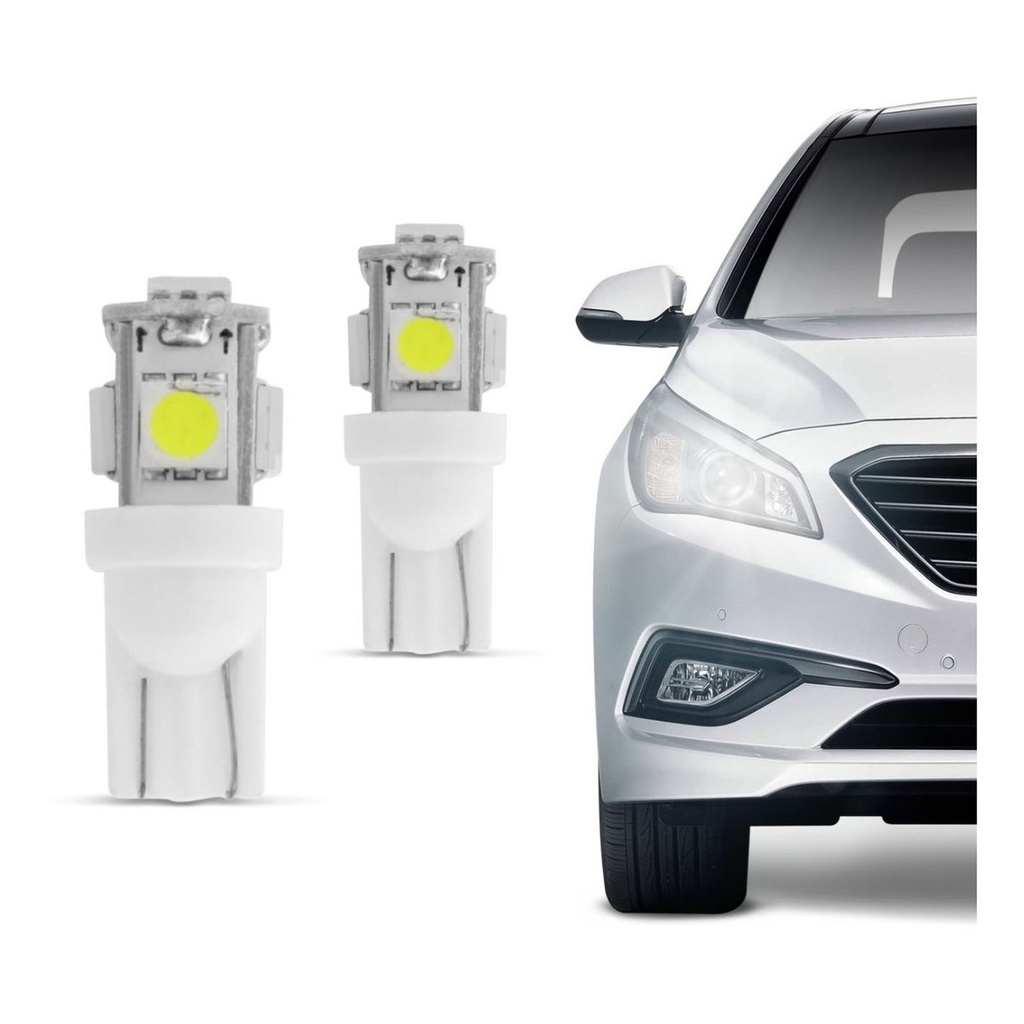 Par Lâmpada Pingo T10 5 Leds Para Teto, Placa, Painel
