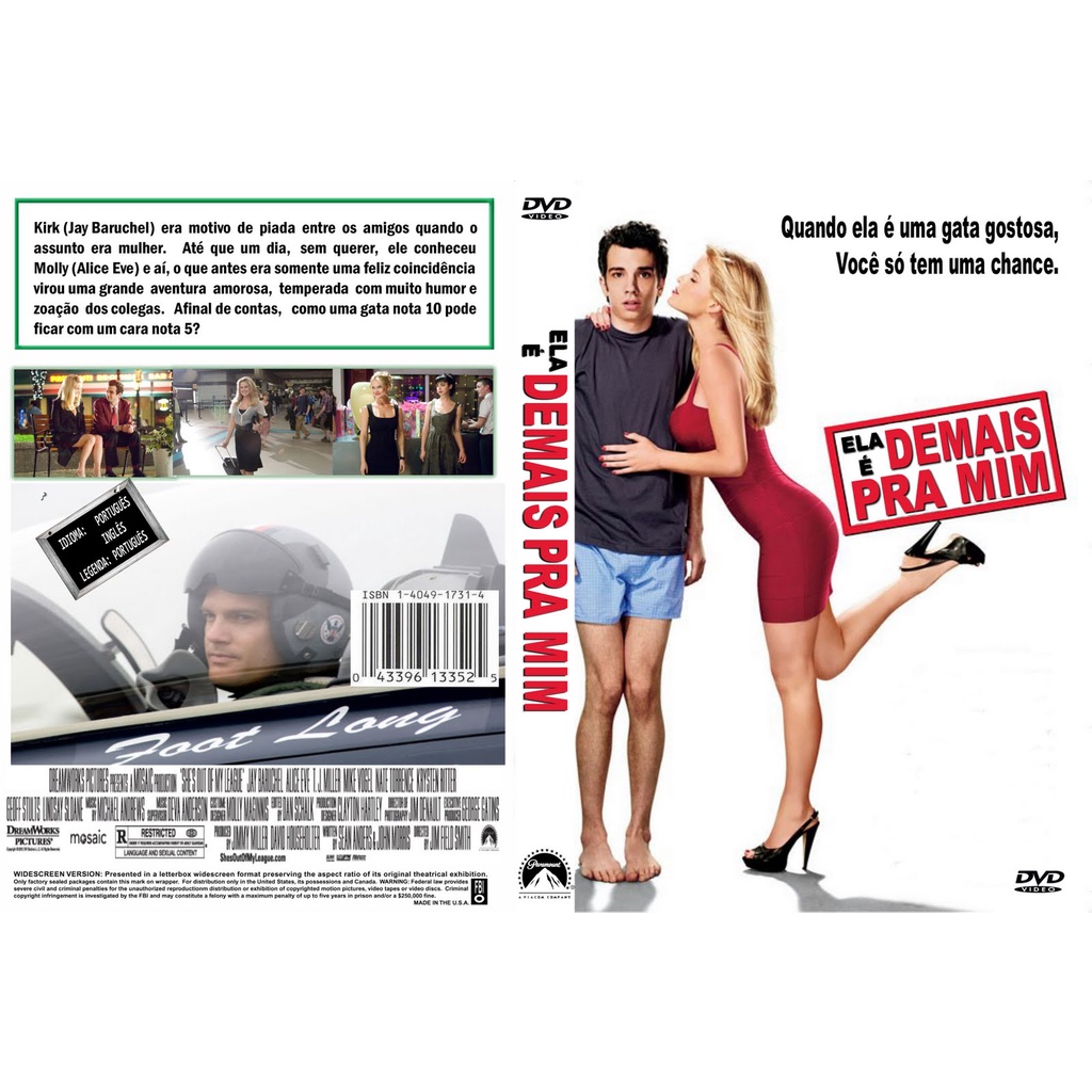DVD Ela é Demais pra Mim 2010 Legendado HD720p