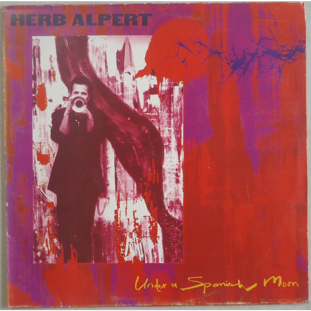 Lp Herb Alpert 1988 Under A Spanish Moon, Vinil Com Encarte