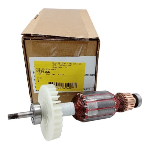 Induzido Rotor 110v Esmerilhadeira G720 Black&decker  Tipo 5 N529166
