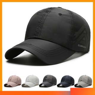 Boné masculinos Respiráveis Chapéu proteção solar Boné baseball