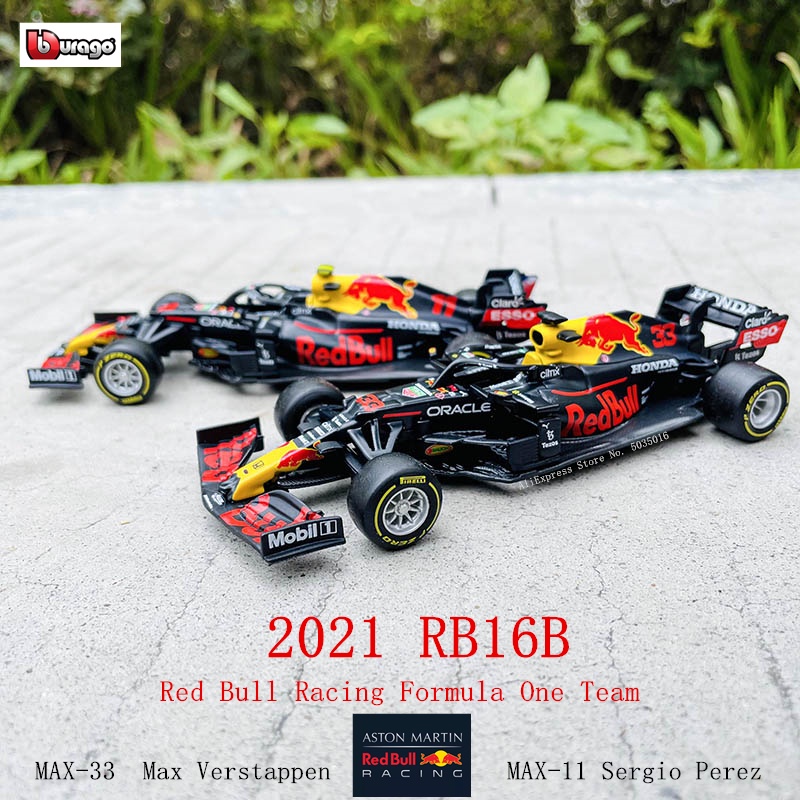 Bburago 1 : 43 2021 F1 Red Bull Racing RB16B 33 # Max Verstappen 11 ...