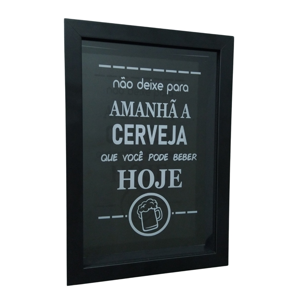 Quadro Porta Tampinhas Cervejas Decorativo Cozinha Cantinho do Churrasco em Oferta na Shopee