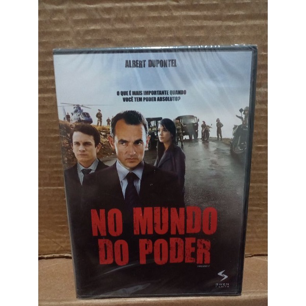 DVD NO MUNDO DO PODER (ORIGINAL-LACRADO)