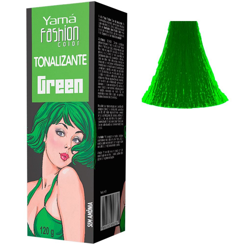 Tonalizante Fantasia Fashion Color Green
