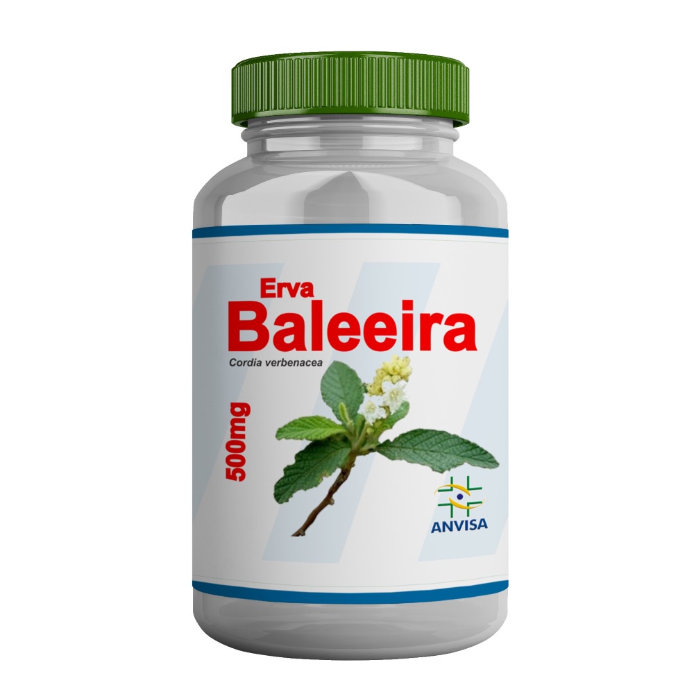 KIT 6 POTES DE ERVA BALEEIRA 500MG - 60 CÁPSULAS (360 CÁPS POR KIT ...
