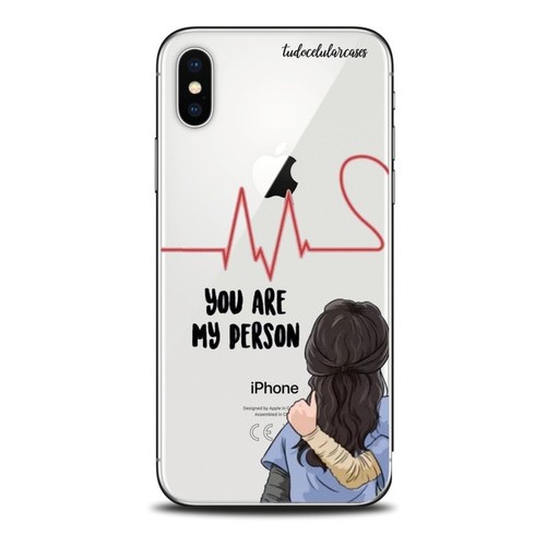 Capinha Capa Celular Grey's Anatomy You Are My Person Cód719