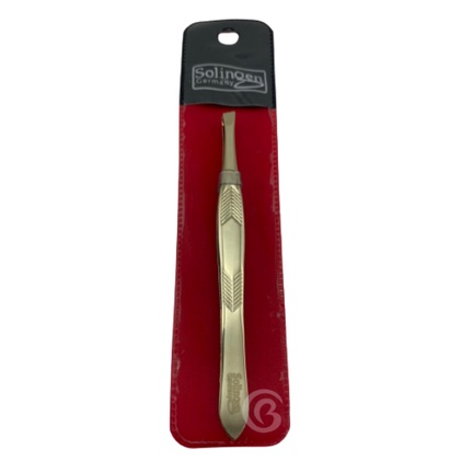 Pinça Chanfrada Solingen Para Designer De Sobrancelhas Original em Oferta na Shopee