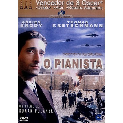 Dvd Original Do Filme O Pianista (adrien Brody)