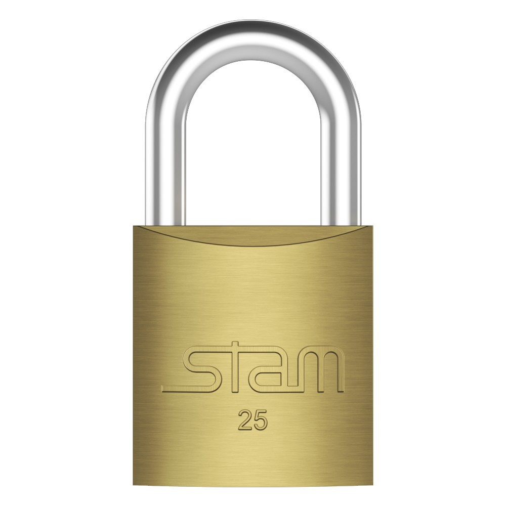 Cadeado Latão 25mm Stam