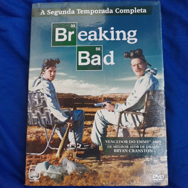 Breaking Bad - Segunda temporada lacrado em DVD | Shopee Brasil