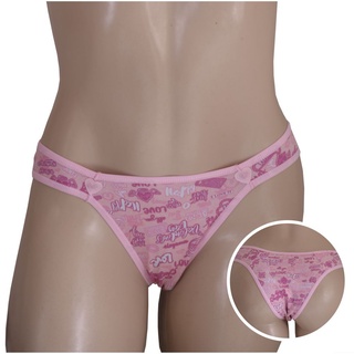 kit Com 6 Calcinhas de Algodão Tanga Asa Delta TAM- 36 Até 46 Conforto para o dia a dia Ref:021