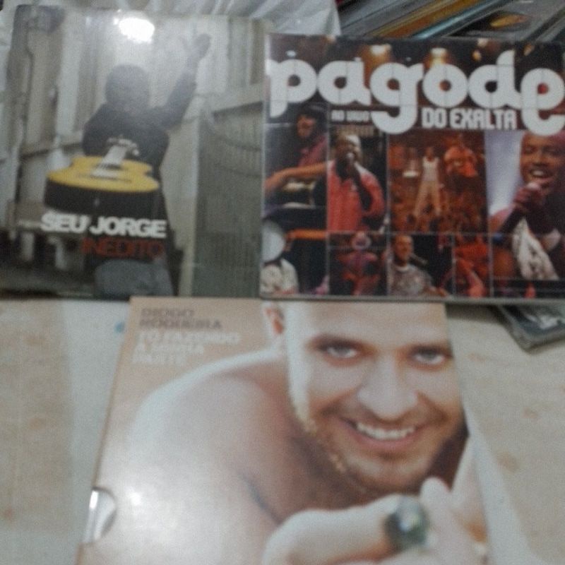 Diogo Nogueira / Exaltasamba / Seu Jorge - 3 cds