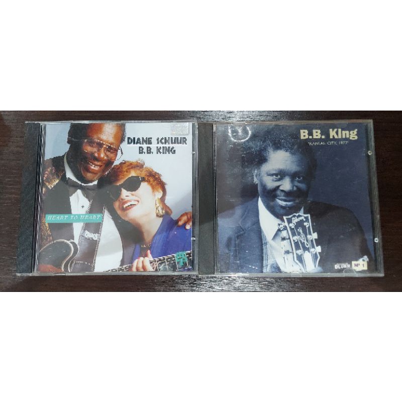 B. B. King 2 CDs: Heart To Heart Com Diane Schuur E Kansas City, 1972 ...