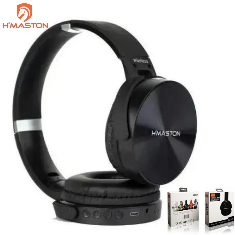 Fone de Ouvido Bluetooth JB950 original Sem Fio Everest FM Mp3 Cartão Memória