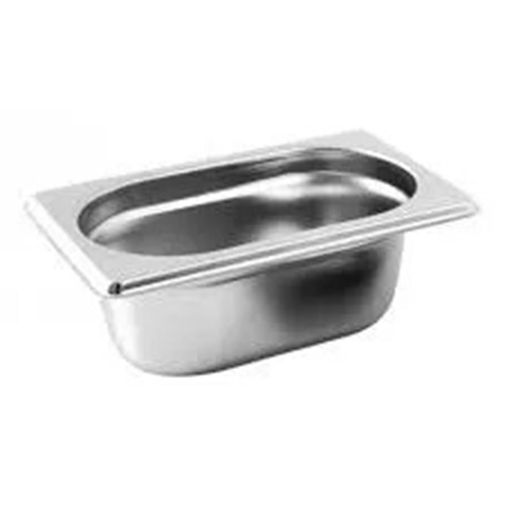 Cuba Gn Inox Gastronômica 1/9 X 65 Rechaud Buffet Sem Alca