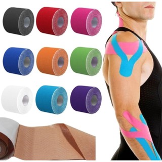 Bandagem Elástica 5cm X 5m - Fita Rocktape Kinesiologic Tape Profissional em Oferta na Shopee