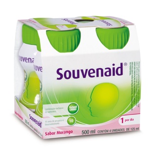 Souvenaid Danone Morango 4 Unidades 125ml