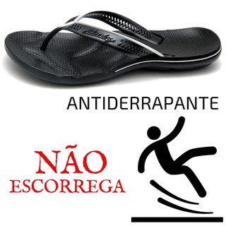 Chinelo Masculino de Dedo Antiderrapante Ortopédico para Esporão Faciste Plantar