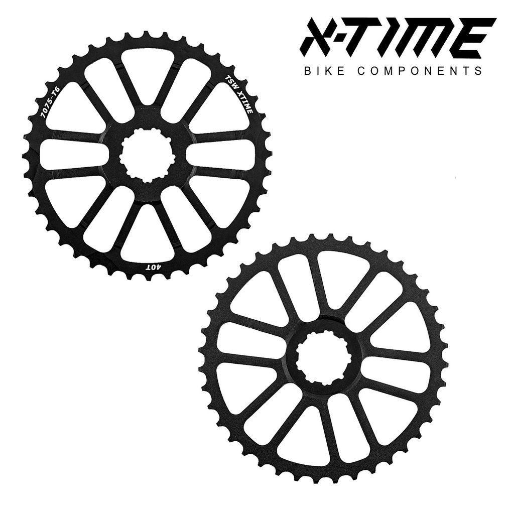 Super Cog Cassete 40 Dentes De Bicicleta Catraca Mtb Shimano Preto X-time