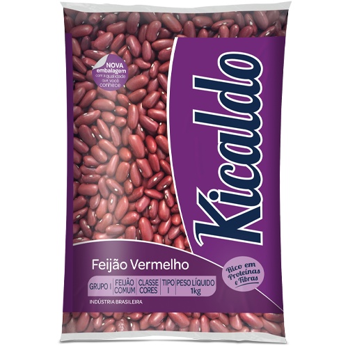 Feijão Vermelho 1kg - Kicaldo - Food & Beverages