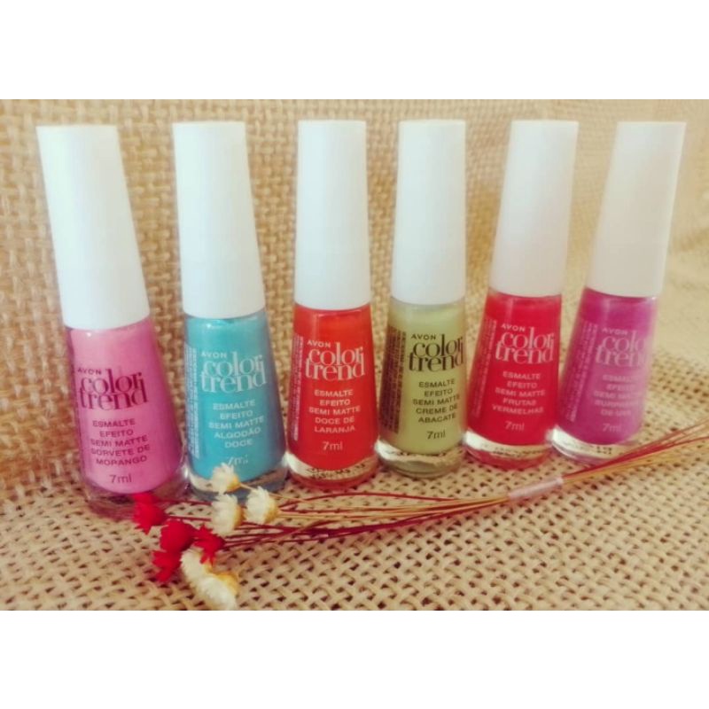 Rouge à Lèvres Avon Color Trend - Semi-mat, Longue Tenue, 9 Coloris Au Choix