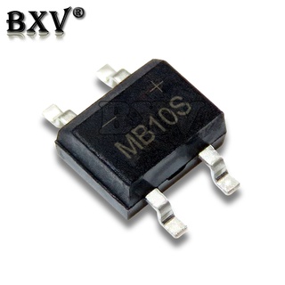 (50 Peças/Lote) MB2S MB6S MB10S MB6F MB10F SOP-4 Retificador De Ponte