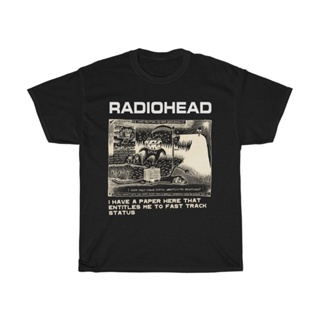 Camiseta Basica Camisa Radiohead Metal Rock N Roll Album Fan Moda Unissex em Oferta na Shopee