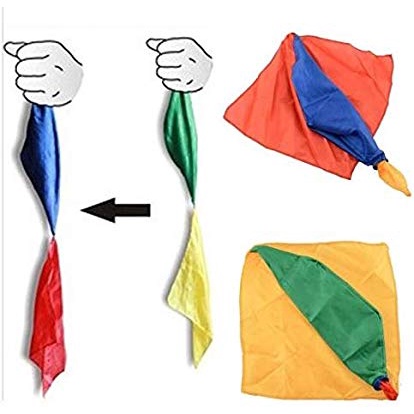 Mágica Lenco Muda De Cor - Double Changing Handkerchief -  Fast Magic N 30 m7