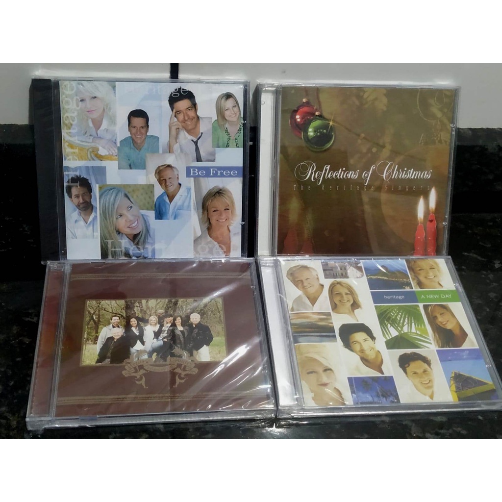 4 Cds Heritage Singers Forgiven, Be Free, A New Day