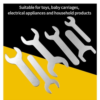 1PC Chave De Extremidade Aberta De Cabeça Única 4-24mm De Abertura ultra-Fina Pequena Para Suporte De Banheiro