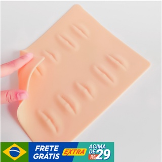 Pele Sintética pra Treino Boca 3D Pigmentação Labial Estética Facial