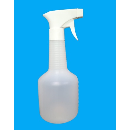 Frasco borrifador para jardim 500ml graduado gatilho Branco